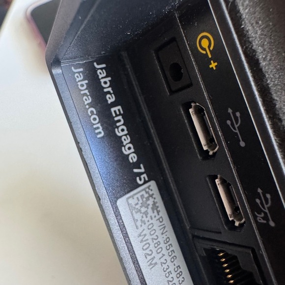 Jabra Engage 75 Wireless Headset Charging Base Dock Stand - Picture 7 of 7